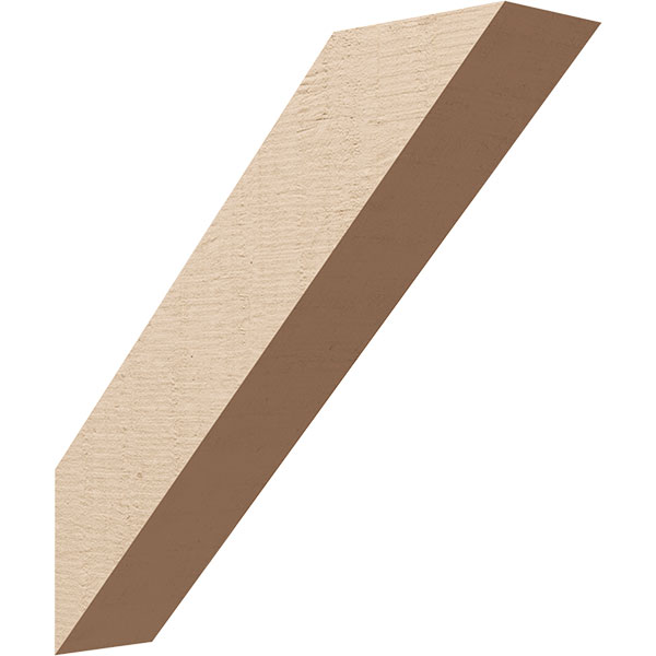 Ekena Millwork BRCUR04X18X18TRARCPR