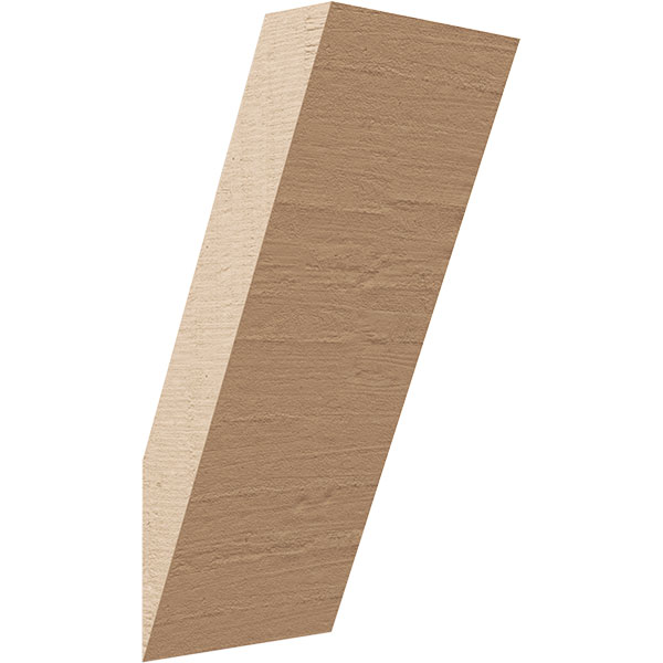 Ekena Millwork BRCUR06X06X14TRARCPR