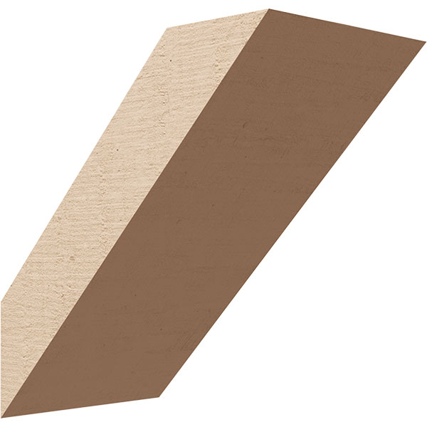 Ekena Millwork BRCUR06X10X10TRARCPR