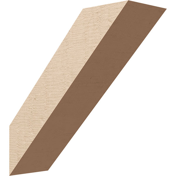 Ekena Millwork BRCUR06X18X18TRARCPR