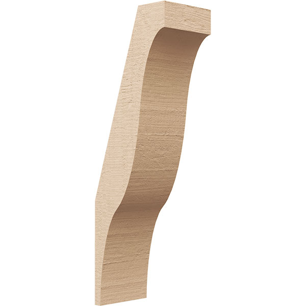 Ekena Millwork BRCUR04X06X18FSTRCPR