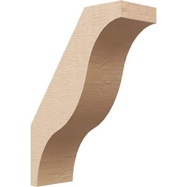 Ekena Millwork BRCUR04X10X14FSTRCPR