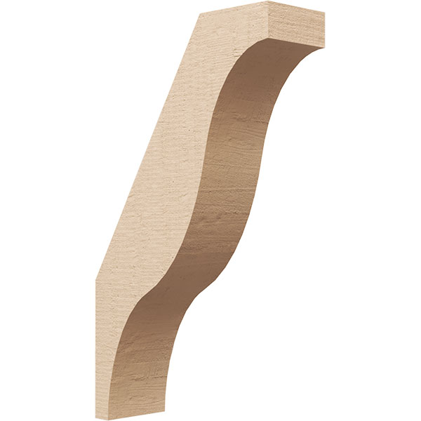Ekena Millwork BRCUR04X12X20FSTRCPR