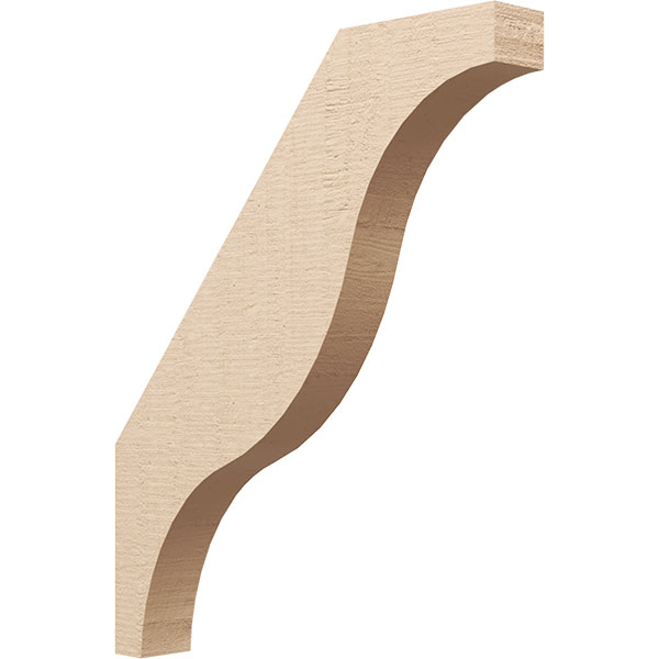 Ekena Millwork BRCUR04X30X36FSTRCPR