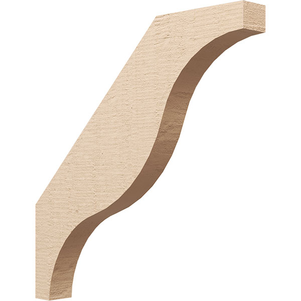 Ekena Millwork BRCUR04X36X36FSTRCPR