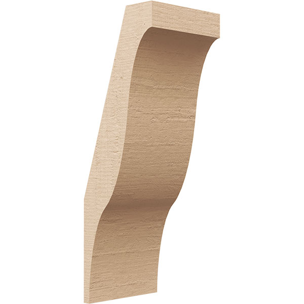 Ekena Millwork BRCUR06X06X18FSTRCPR