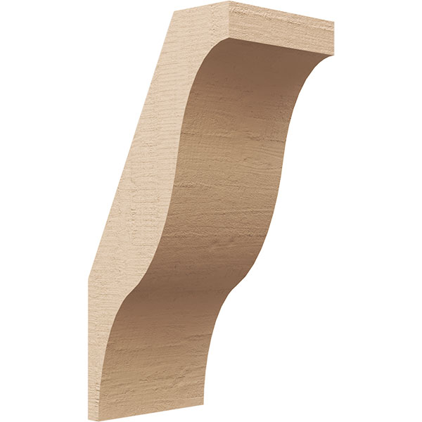 Ekena Millwork BRCUR06X08X16FSTRCPR