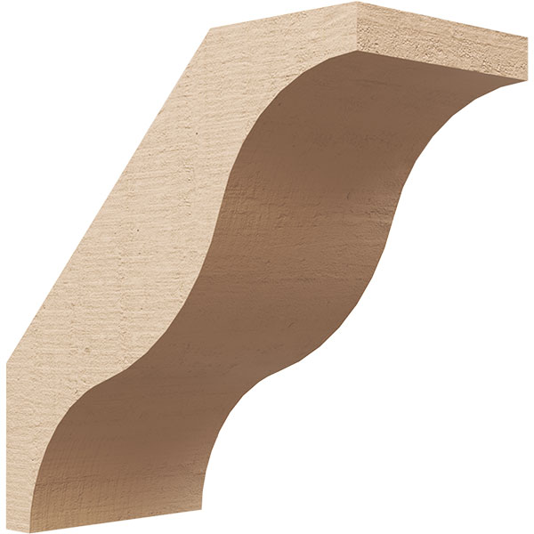 Ekena Millwork BRCUR06X12X12FSTRCPR