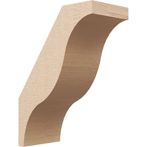 Ekena Millwork BRCUR06X12X16FSTRCPR