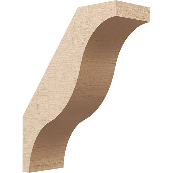 Ekena Millwork BRCUR06X16X20FSTRCPR