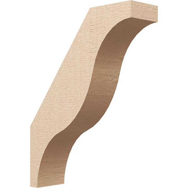 Ekena Millwork BRCUR06X22X28FSTRCPR