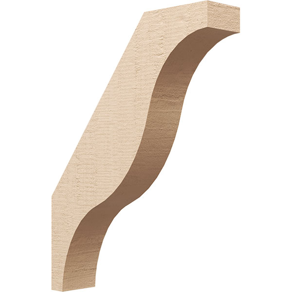 Ekena Millwork BRCUR06X28X36FSTRCPR