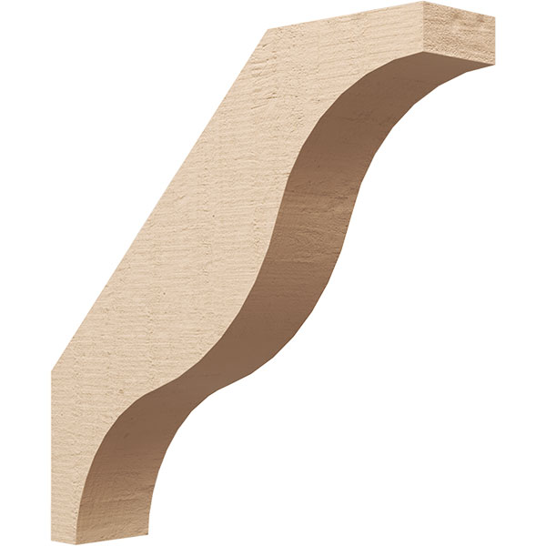 Ekena Millwork BRCUR06X30X30FSTRCPR