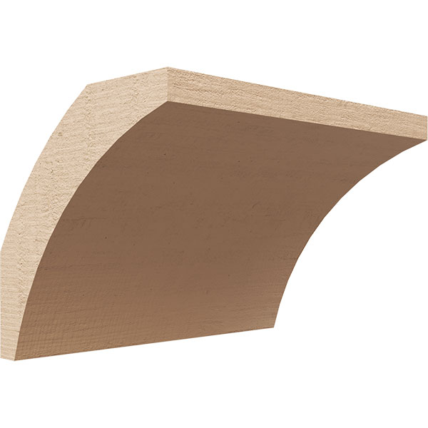 Ekena Millwork BRCUR06X40X40THRRCPR