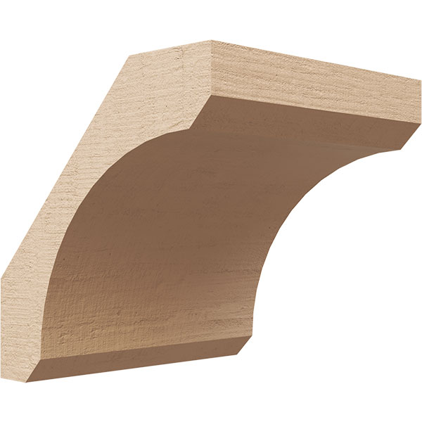 Ekena Millwork BRCUR04X42X42LECRCPR