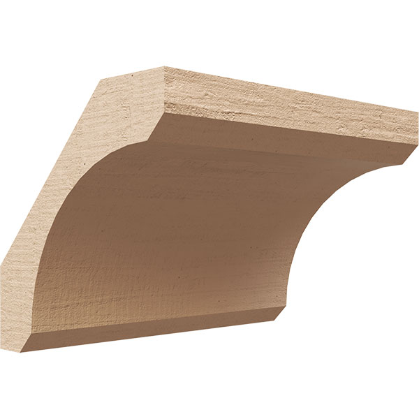 Ekena Millwork BRCUR06X38X38LECRCPR