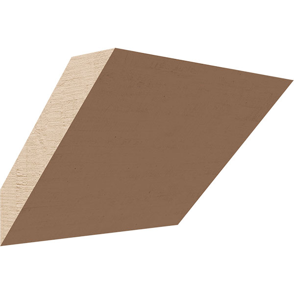 Ekena Millwork BRCUR06X42X42TRARCPR