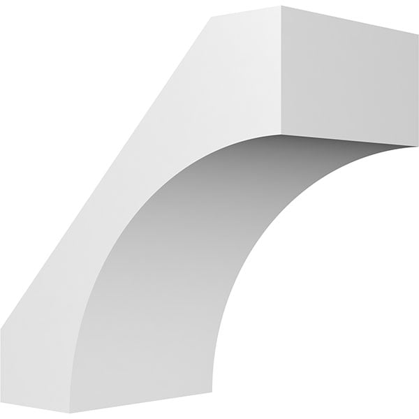 Ekena Millwork BRCP035X06X06WTL