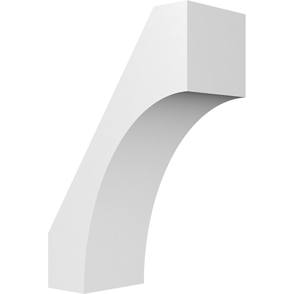 Ekena Millwork BRCP04X08X12WTL