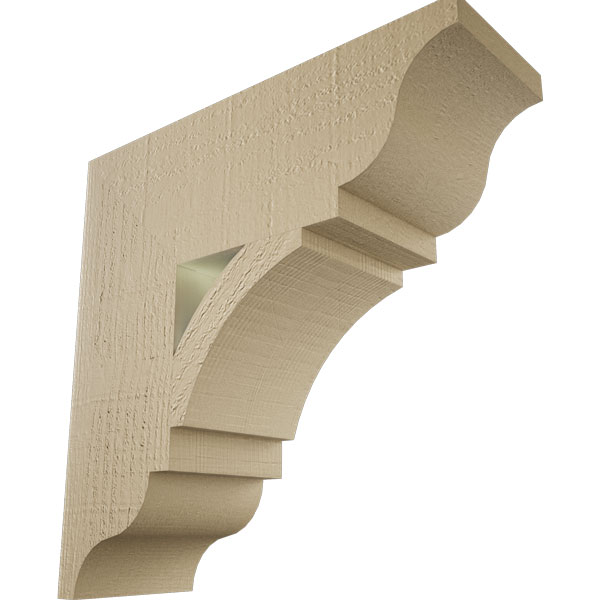 Ekena Millwork BKTUR060X18X18THR01RCPR