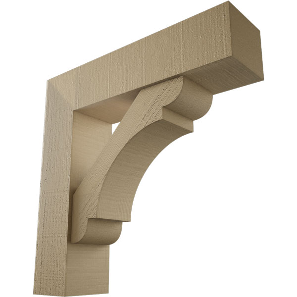 Ekena Millwork BKTUR0604X24X24OLY05RCPR