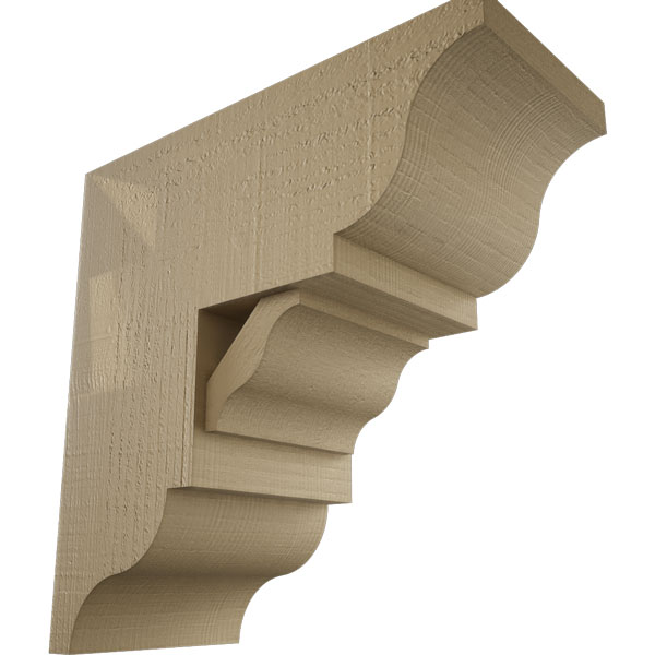Ekena Millwork BKTUR0806X18X18FST01RCPR