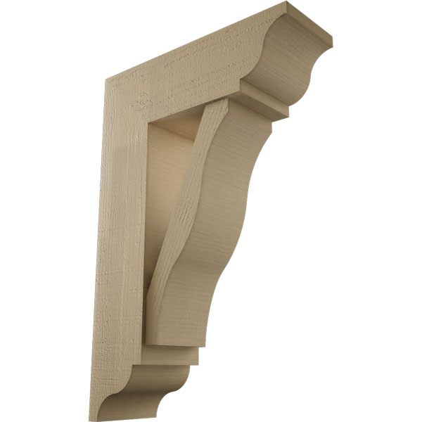 Ekena Millwork BKTUR0806X24X36FST01RCPR
