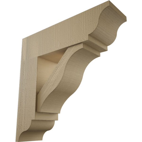 Ekena Millwork BKTUR0806X28X28FST01RCPR