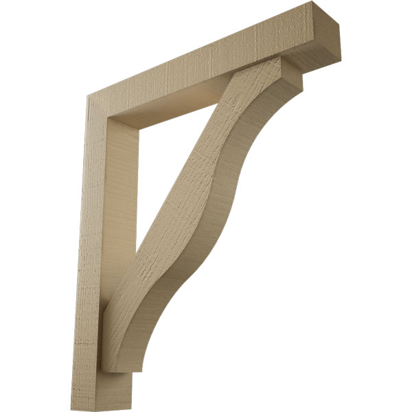 Ekena Millwork BKTUR0402X24X28FST05RCPR