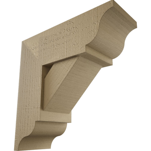 Ekena Millwork BKTUR0604X16X16TRA01RCPR
