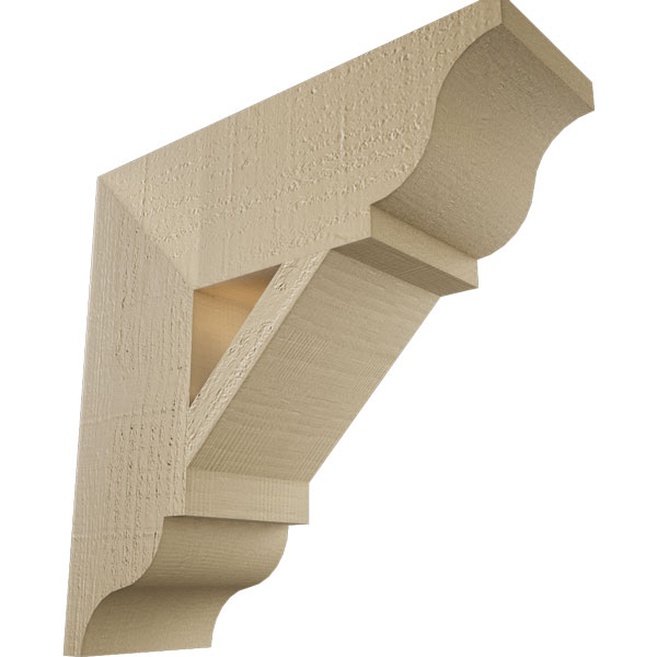 Ekena Millwork BKTUR060X18X18TRA01RCPR