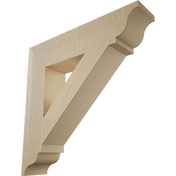 Ekena Millwork BKTUR060X28X28TRA01RCPR
