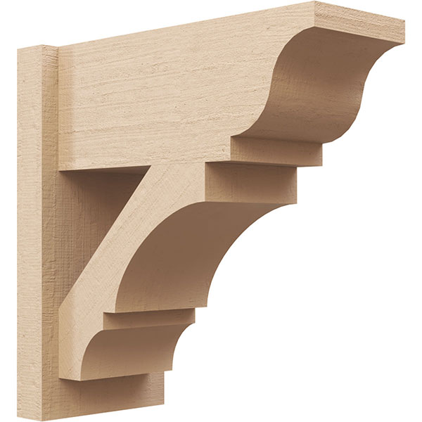Ekena Millwork OUTUR080X18X18BOA04RCPR