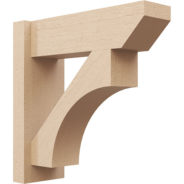 Ekena Millwork OUTUR060X18X18WTL24RCPR