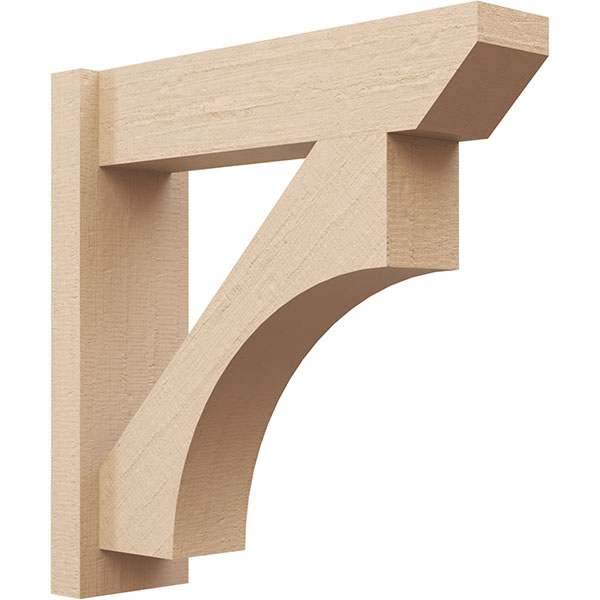 Ekena Millwork OUTUR060X22X22WTL24RCPR