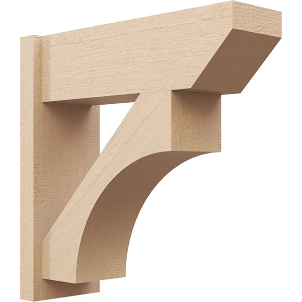 Ekena Millwork OUTUR080X24X24WTL24RCPR