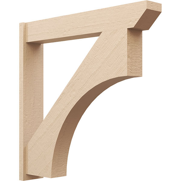 Ekena Millwork OUTUR080X48X48WTL24RCPR
