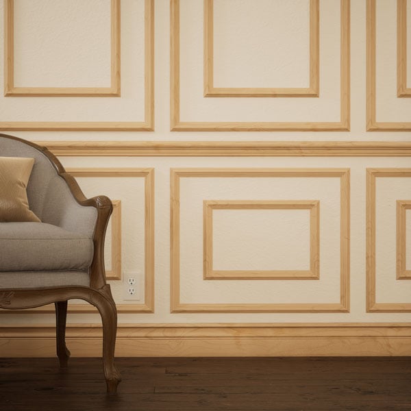 WM1217 - Americraft Panel Solid Hardwood Moulding