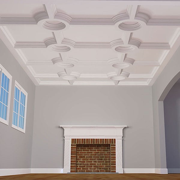 Circle Intersection Coffered Ceilings