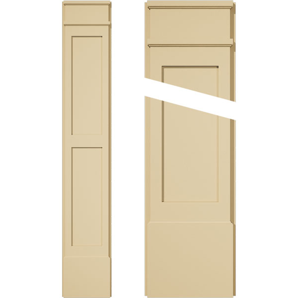 Ekena Millwork PILS12X072DFP02-2