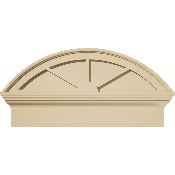 Ekena Millwork PEDSC026X135SEG03