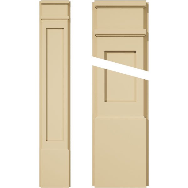 Ekena Millwork PILS08X048FP02-2
