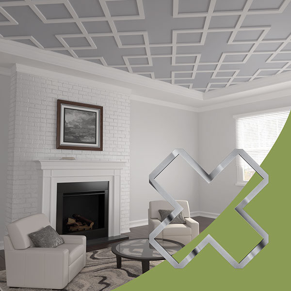 Ekena Millwork CELA60X60X0125FLRSV