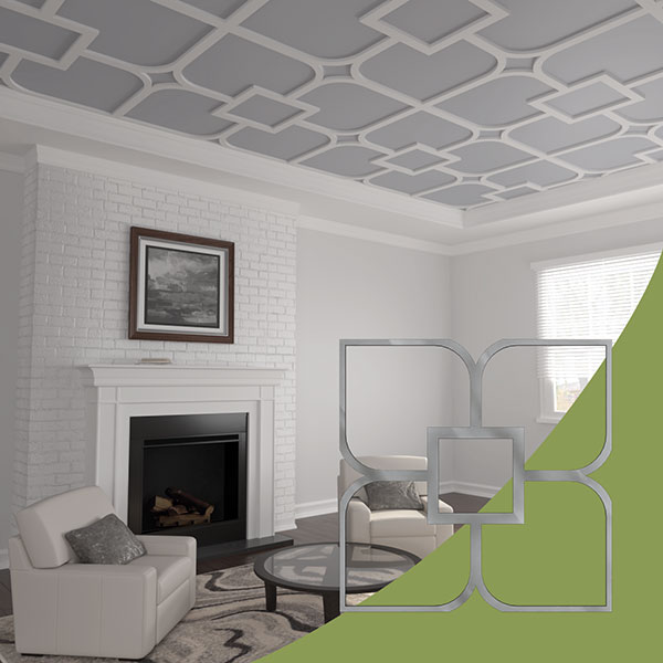Ekena Millwork CELA79X79X0125OLVGR