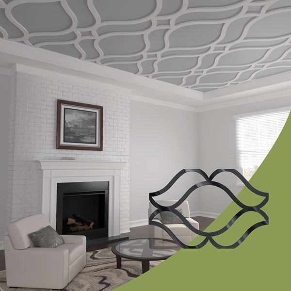 Ekena Millwork CELA63X95X0125VILBL