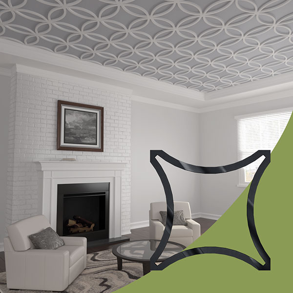 Ekena Millwork CELA23X23X0125LEYBL