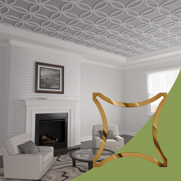 Ekena Millwork CELA23X23X0125LEYGO