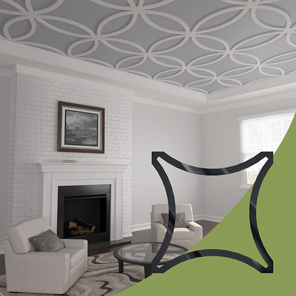 Ekena Millwork CELA47X47X0125LEYBL
