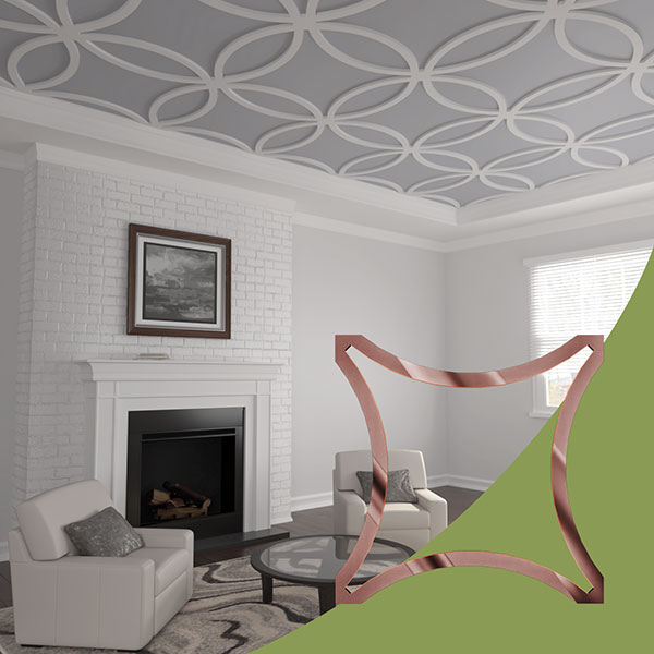 Ekena Millwork CELA47X47X0125LEYRG