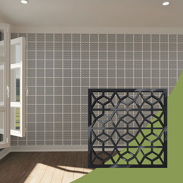 Ekena Millwork WALA08X08X0125AKRBL